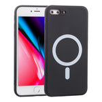 Custodia silicone antiurto con MagSafe per iPhone SE 7 8