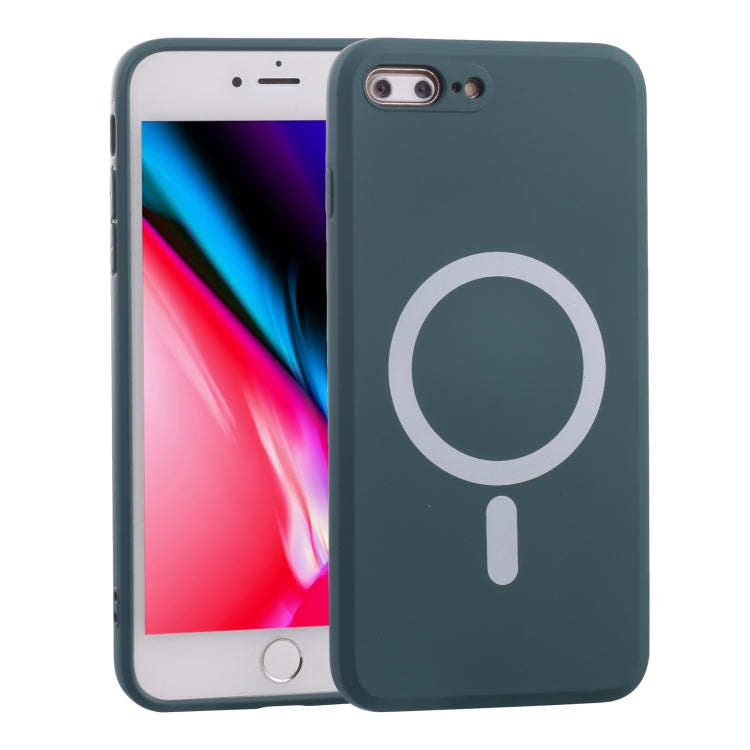 Custodia silicone antiurto con MagSafe per iPhone SE 7 8