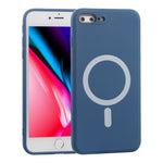Custodia silicone antiurto con MagSafe per iPhone SE 7 8