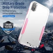 Pioneer Armor Heavy Duty PC + custodia antiurto in TPU, For iPhone XS Max