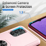 Pioneer Armor Heavy Duty PC + custodia antiurto in TPU con supporto, For Samsung Galay A32 5G, For Samsung Galay A32 4G