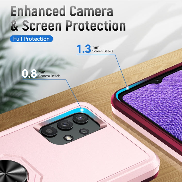 Pioneer Armor Heavy Duty PC + custodia antiurto in TPU con supporto, For Samsung Galay A32 5G, For Samsung Galay A32 4G