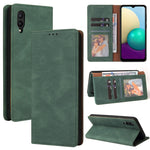 Custodia in pelle flip orizzontale con chiusura a ventosa semplice con supporto e slot per schede e portafoglio, For Samsung Galaxy A01 EU Version, For Samsung Galaxy A02, For Samsung Galaxy A02s, For Samsung Galaxy A11 EU Version                      ...