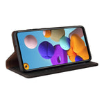 Custodia in pelle flip orizzontale con chiusura a ventosa semplice con supporto e slot per schede e portafoglio, For Samsung Galaxy A21s, For Samsung Galaxy A21 EU Version, For Samsung Galaxy A22 5G, For Samsung Galaxy A31, For Samsung Galaxy A32      ...
