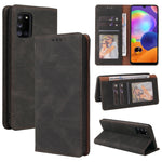 Custodia in pelle flip orizzontale con chiusura a ventosa semplice con supporto e slot per schede e portafoglio, For Samsung Galaxy A21s, For Samsung Galaxy A21 EU Version, For Samsung Galaxy A22 5G, For Samsung Galaxy A31, For Samsung Galaxy A32      ...