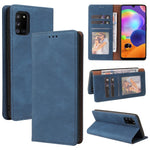 Custodia in pelle flip orizzontale con chiusura a ventosa semplice con supporto e slot per schede e portafoglio, For Samsung Galaxy A21s, For Samsung Galaxy A21 EU Version, For Samsung Galaxy A22 5G, For Samsung Galaxy A31, For Samsung Galaxy A32      ...