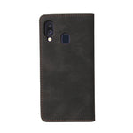 Custodia in pelle flip orizzontale con chiusura a ventosa semplice con supporto e slot per schede e portafoglio, For Samsung Galaxy A40, For Samsung Galaxy A42 5G, For Samsung Galaxy A50, For Samsung Galaxy A51, For Samsung Galaxy A51 5G               ...
