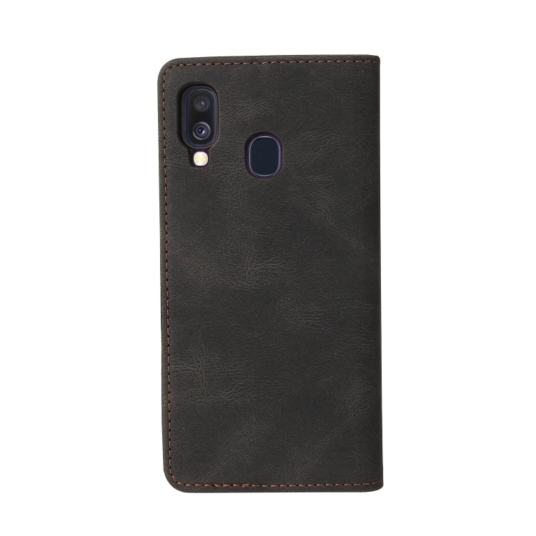 Custodia in pelle flip orizzontale con chiusura a ventosa semplice con supporto e slot per schede e portafoglio, For Samsung Galaxy A40, For Samsung Galaxy A42 5G, For Samsung Galaxy A50, For Samsung Galaxy A51, For Samsung Galaxy A51 5G               ...
