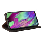 Custodia in pelle flip orizzontale con chiusura a ventosa semplice con supporto e slot per schede e portafoglio, For Samsung Galaxy A40, For Samsung Galaxy A42 5G, For Samsung Galaxy A50, For Samsung Galaxy A51, For Samsung Galaxy A51 5G               ...