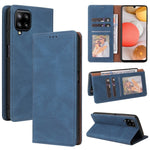 Custodia in pelle flip orizzontale con chiusura a ventosa semplice con supporto e slot per schede e portafoglio, For Samsung Galaxy A40, For Samsung Galaxy A42 5G, For Samsung Galaxy A50, For Samsung Galaxy A51, For Samsung Galaxy A51 5G               ...