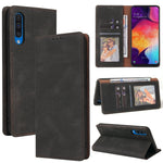 Custodia in pelle flip orizzontale con chiusura a ventosa semplice con supporto e slot per schede e portafoglio, For Samsung Galaxy A40, For Samsung Galaxy A42 5G, For Samsung Galaxy A50, For Samsung Galaxy A51, For Samsung Galaxy A51 5G               ...
