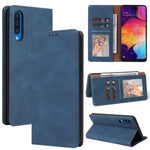 Custodia in pelle flip orizzontale con chiusura a ventosa semplice con supporto e slot per schede e portafoglio, For Samsung Galaxy A40, For Samsung Galaxy A42 5G, For Samsung Galaxy A50, For Samsung Galaxy A51, For Samsung Galaxy A51 5G               ...