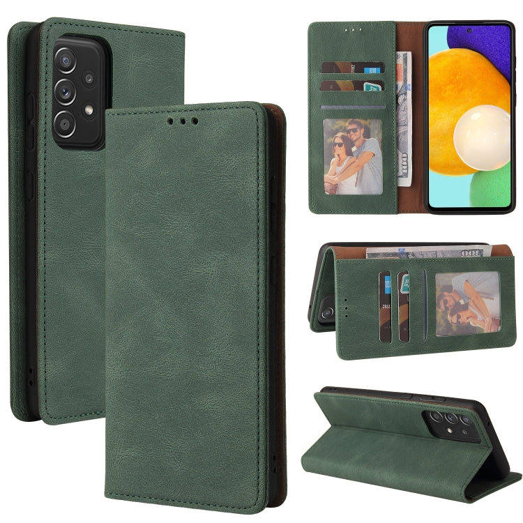 Custodia in pelle flip orizzontale con chiusura a ventosa semplice con supporto e slot per schede e portafoglio, For Samsung Galaxy A40, For Samsung Galaxy A42 5G, For Samsung Galaxy A50, For Samsung Galaxy A51, For Samsung Galaxy A51 5G               ...