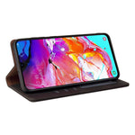 Custodia in pelle flip orizzontale con chiusura a ventosa semplice con supporto e slot per schede e portafoglio, For Samsung Galaxy A70, For Samsung Galaxy A71, For Samsung Galaxy A71 5G, For Samsung Galaxy A72 5G / 4G, For Samsung Galaxy A82          ...