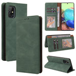 Custodia in pelle flip orizzontale con chiusura a ventosa semplice con supporto e slot per schede e portafoglio, For Samsung Galaxy A70, For Samsung Galaxy A71, For Samsung Galaxy A71 5G, For Samsung Galaxy A72 5G / 4G, For Samsung Galaxy A82          ...