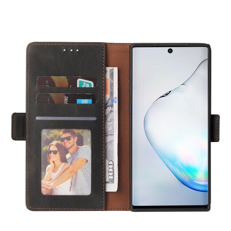 Custodia in pelle flip orizzontale con chiusura a ventosa semplice con supporto e slot per schede e portafoglio, For Samsung Galaxy Note10, For Samsung Galaxy Note20 Ultra, For Samsung Galaxy S20 Ultra, For Samsung Galaxy S21 5G                        ...
