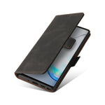 Custodia in pelle flip orizzontale con chiusura a ventosa semplice con supporto e slot per schede e portafoglio, For Samsung Galaxy Note10, For Samsung Galaxy Note20 Ultra, For Samsung Galaxy S20 Ultra, For Samsung Galaxy S21 5G                        ...