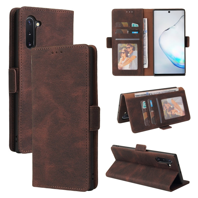 Custodia in pelle flip orizzontale con chiusura a ventosa semplice con supporto e slot per schede e portafoglio, For Samsung Galaxy Note10, For Samsung Galaxy Note20 Ultra, For Samsung Galaxy S20 Ultra, For Samsung Galaxy S21 5G                        ...