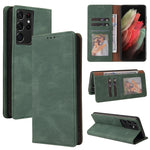 Custodia in pelle flip orizzontale con chiusura a ventosa semplice con supporto e slot per schede e portafoglio, For Samsung Galaxy Note10, For Samsung Galaxy Note20 Ultra, For Samsung Galaxy S20 Ultra, For Samsung Galaxy S21 5G                        ...