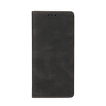 Custodia in pelle flip orizzontale con chiusura a ventosa semplice con supporto e slot per schede e portafoglio, For Samsung Galaxy S21+ 5G
