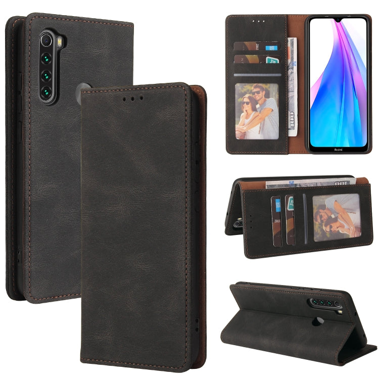 Custodia portafoglio in pelle flip per Xiaomi Redmi Note 8T