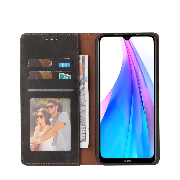 Custodia portafoglio in pelle flip per Xiaomi Redmi Note 8T