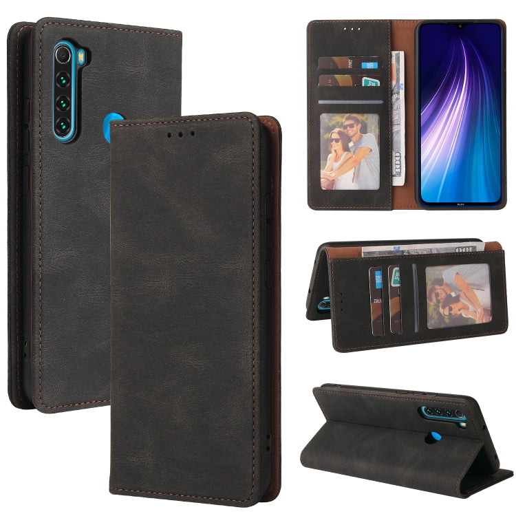 Custodia portafoglio in pelle flip per Xiaomi Redmi Note 8T