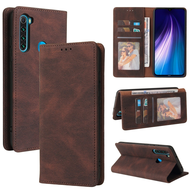 Custodia portafoglio in pelle flip per Xiaomi Redmi Note 8T