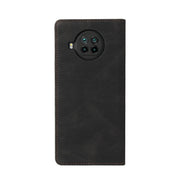 Custodia in pelle flip orizzontale con chiusura a ventosa semplice con supporto e slot per schede e portafoglio, For Xiaomi Mi 10T Lite 5G, For Xiaomi Poco M3