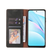 Custodia in pelle flip orizzontale con chiusura a ventosa semplice con supporto e slot per schede e portafoglio, For Xiaomi Mi 10T Lite 5G, For Xiaomi Poco M3