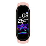 M6 Sports Smart Bracciale, supporto monitoraggio della frequenza cardiaca e monitoraggio della pressione sanguigna e monitoraggio del sonno e promemoria sedentario, Linear Charging, Magnetic Charging