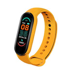 M6 Sports Smart Bracciale, supporto monitoraggio della frequenza cardiaca e monitoraggio della pressione sanguigna e monitoraggio del sonno e promemoria sedentario, Linear Charging, Magnetic Charging