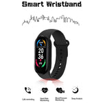 M6 Sports Smart Bracciale, supporto monitoraggio della frequenza cardiaca e monitoraggio della pressione sanguigna e monitoraggio del sonno e promemoria sedentario, Linear Charging, Magnetic Charging