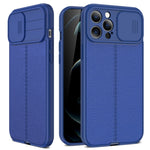 Custodia protettiva in TPU con camshield scorrevole Litchi Texture, For iPhone 13 mini, For iPhone 13, For iPhone 13 Pro, For iPhone 13 Pro Max