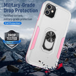 Pioneer Armor Heavy Duty PC + custodia antiurto in TPU con supporto, For iPhone 12 mini, For iPhone 12 / 12 Pro, For iPhone 12 Pro Max, For iPhone 11