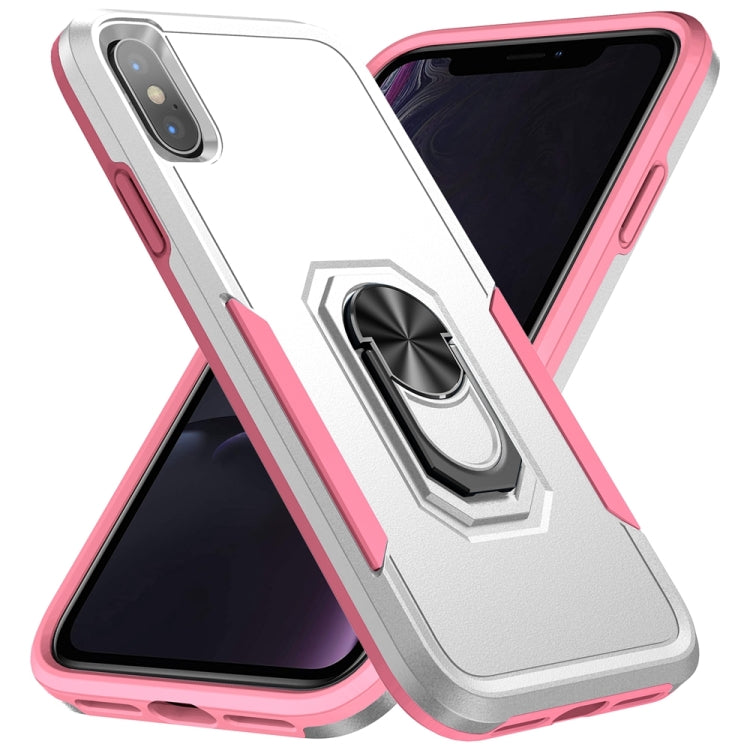 Pioneer Armor Heavy Duty PC + custodia antiurto in TPU con supporto, For iPhone XS Max