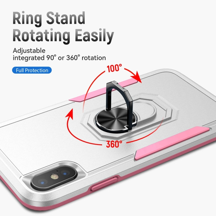 Pioneer Armor Heavy Duty PC + custodia antiurto in TPU con supporto, For iPhone XS Max