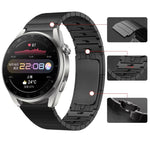 Cinturino di ricambio in metallo in acciaio inossidabile auto-demolizione da 22 mm, For Huawei Watch GT2 Pro