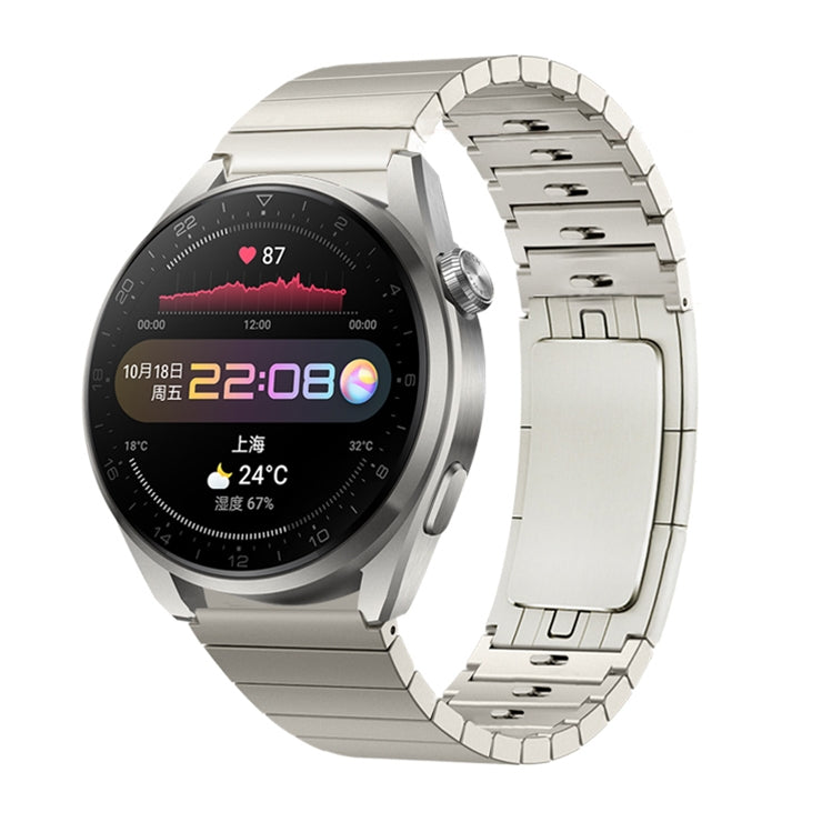 Cinturino di ricambio in metallo in acciaio inossidabile auto-demolizione da 22 mm, For Huawei Watch GT2 Pro