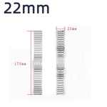 Cinturino di ricambio in metallo in acciaio inossidabile auto-demolizione da 22 mm, For Huawei Watch GT2 Pro
