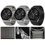 Cinturino di ricambio in metallo in acciaio inossidabile auto-demolizione da 22 mm, For Huawei Watch GT2 Pro