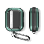 Auricolari wireless Custodia protettiva antiurto in TPU + PC con moschettone, For AirPods Pro
