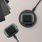 Auricolari wireless Custodia protettiva antiurto in TPU + PC con moschettone, For AirPods Pro