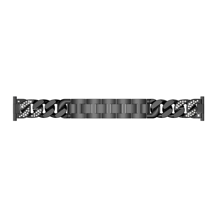Cinturino di ricambio per catena in denim con diamanti a fila singola universale da 22 mm, For Garmin Vivoactive 4 / Venu 2