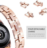 Cinturino di ricambio in metallo universale in acciaio inossidabile da 20 mm, For Garmin Venu /  Suunto 3 Fitness