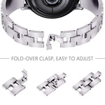 Cinturino di ricambio in metallo universale in acciaio inossidabile da 20 mm, For Garmin Venu /  Suunto 3 Fitness