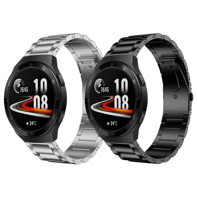 Cinturino di ricambio con fibbia piatta a tre piante in lega di titanio universale da 22 mm, For Xiaomi Haylou RS3 / Suunto 9 Peak