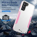Pioneer Armor Heavy Duty PC + custodia antiurto in TPU, For Samsung Galay S21 5G, For Samsung Galay S21+ 5G, For Samsung Galay S21 Ultra 5G, For Samsung Galay S21 FE 5G