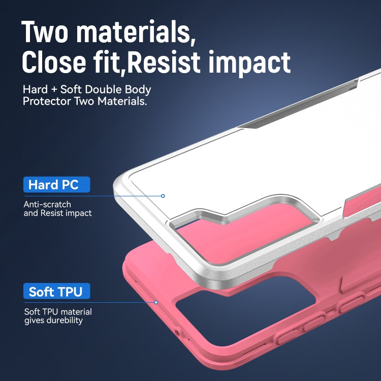 Pioneer Armor Heavy Duty PC + custodia antiurto in TPU, For Samsung Galay S21 5G, For Samsung Galay S21+ 5G, For Samsung Galay S21 Ultra 5G, For Samsung Galay S21 FE 5G