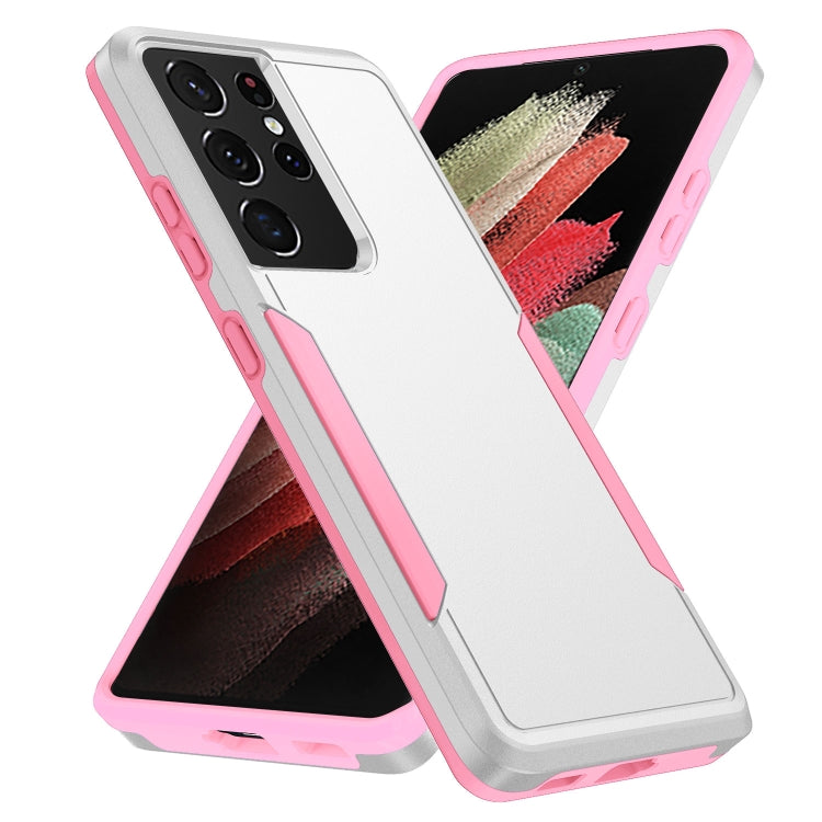 Pioneer Armor Heavy Duty PC + custodia antiurto in TPU, For Samsung Galay S21 5G, For Samsung Galay S21+ 5G, For Samsung Galay S21 Ultra 5G, For Samsung Galay S21 FE 5G